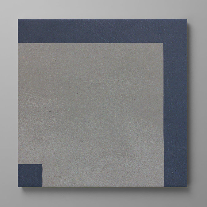 Lucan Concrete Effect Blue Wall and Floor Tiles - 225 x 225mm