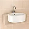 Lucca 600 Semi Recessed Ceramic Basin - 231100 Large Image