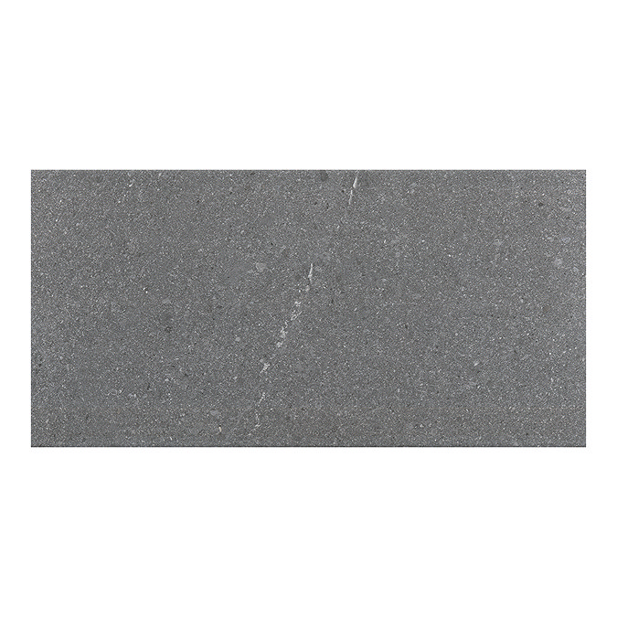 Lucille Dark Grey Stone Effect Wall and Floor Tiles - 304 x 608mm
