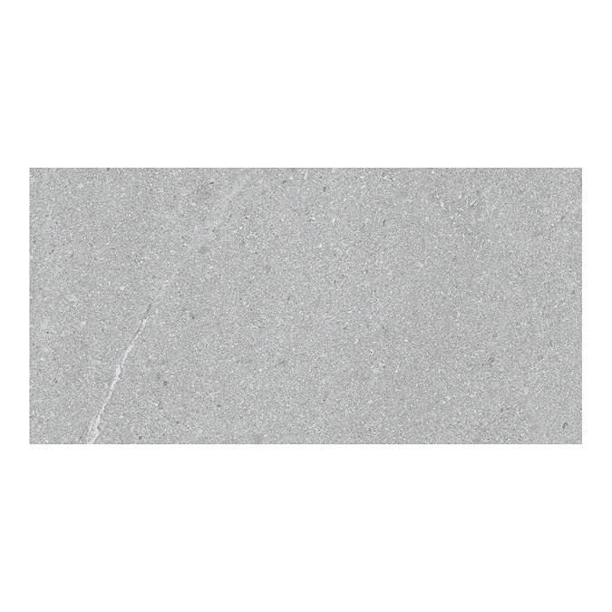 Lucille Light Grey Stone Effect Wall and Floor Tiles - 304 x 608mm