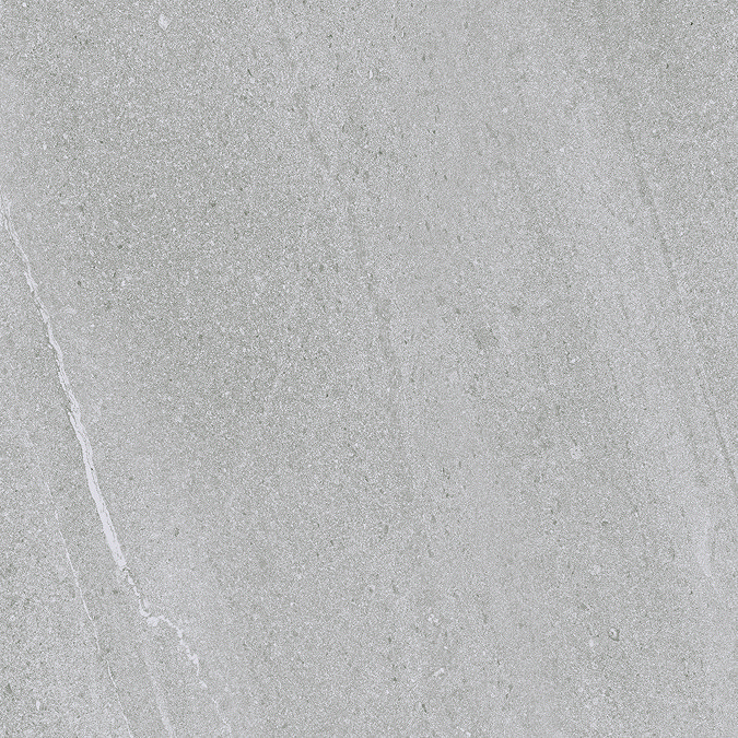 Lucille Light Grey Stone Effect Wall and Floor Tiles - 608 x 608mm