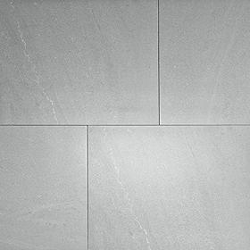 Lucille Light Grey Stone Effect Wall and Floor Tiles - 608 x 608mm