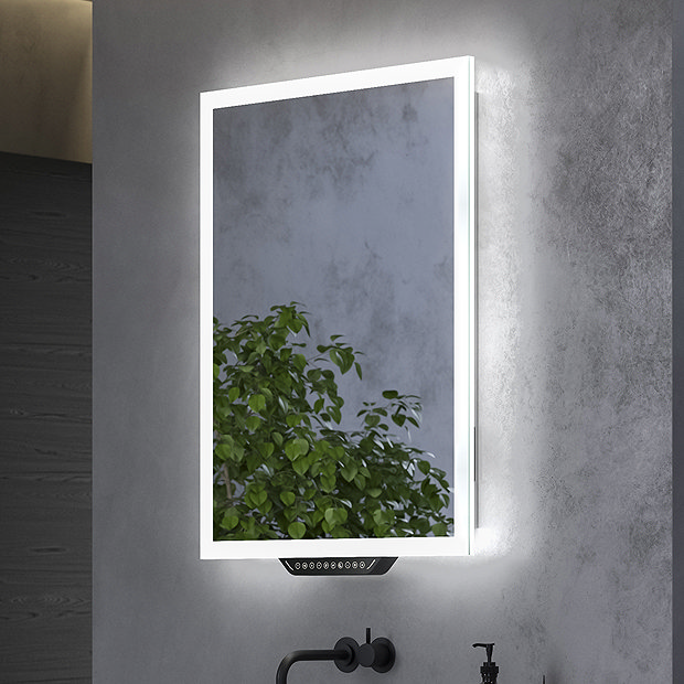 Luka Illuminated Smart Mirror with Alexa Built-in Large Image