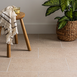 Lumina Beige Terrazzo Effect Rectified Wall & Floor Tiles - 300 x 600mm