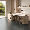 Lumina Dark Grey Terrazzo Effect Rectified Wall & Floor Tiles - 600 x 600mm