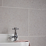 Lumina Light Grey Terrazzo Effect Rectified Wall & Floor Tiles - 300 x 600mm