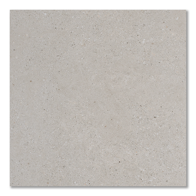 Lumina Light Grey Terrazzo Effect Rectified Wall & Floor Tiles - 600 x 600mm