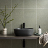 Lumina Olive Terrazzo Effect Rectified Wall & Floor Tiles - 300 x 600mm