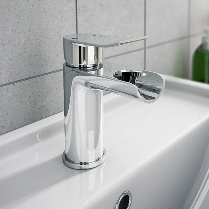 Luna Waterfall Tap Package (Bath + Basin Tap)  Feature Large Image