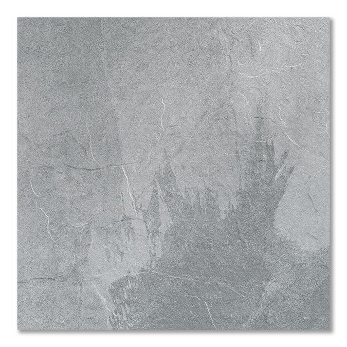 Lunara Outdoor Grey Stone Effect Tiles - 600 x 600mm
