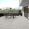 Lunara Outdoor White Stone Effect Tiles - 600 x 600mm