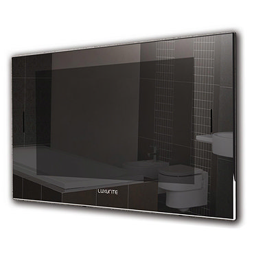 Luxurite - Waterproof LCD Televison - Crystal Black Frame - Various Size Options Profile Large Image