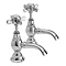 Hudson Reed Luxury Beaumont Basin Taps - Chrome - I321X Large Image