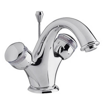 Luxury Mono Basin Mixer - Chrome at Victorian Plumbing UK