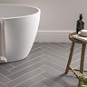 Lyndon Dark Grey Wall and Floor Tiles - 99 x 492mm