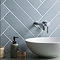 Lyndon Light Blue Wall and Floor Tiles - 99 x 492mm