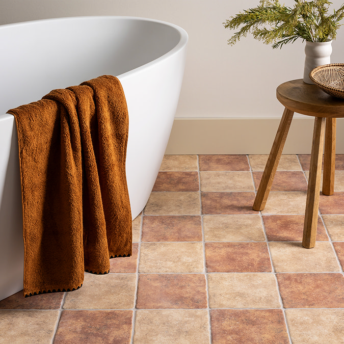 Lytham Rustic Beige Stone Effect Wall & Floor Tiles - 200 x 200mm