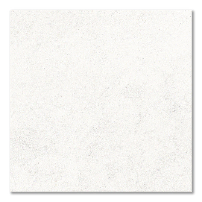 Madalena White Concrete Effect Wall & Floor Tiles - 600 x 600mm
