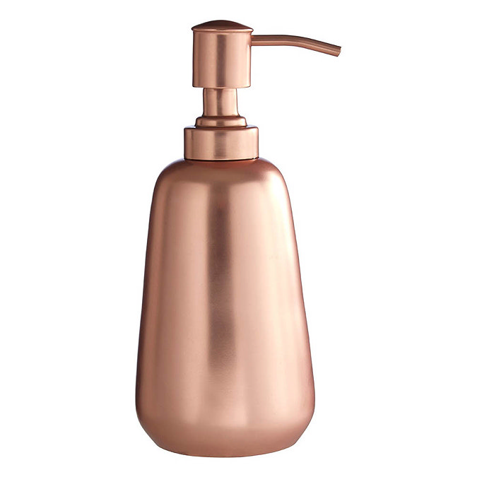 Madison Shine Copper Finish Soap Dispenser Large Image