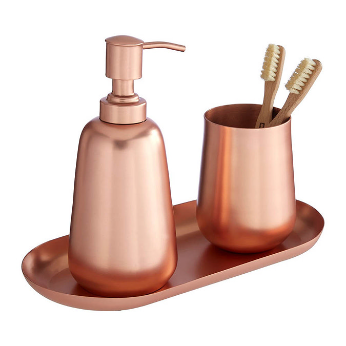 Madison Shine Copper Finish Tray  Feature Large Image