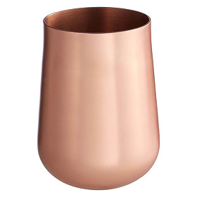 Madison Shine Copper Finish Tumbler Large Image