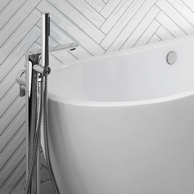 Madrid Floor Mounted Freestanding Bath Shower Mixer  Standard Large Image