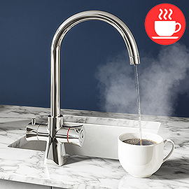 Bower Madrid Instant Boiling Water Tap With Boiler & Filter Medium Image