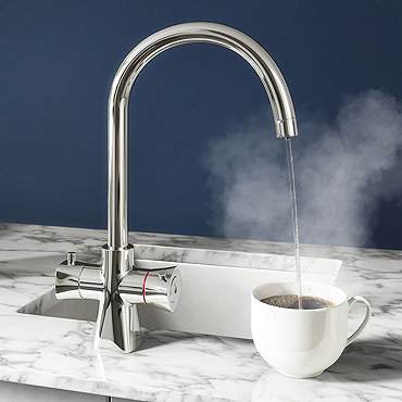 Bower Madrid Instant Boiling Water Tap With Boiler & Filter  Profile Large Image