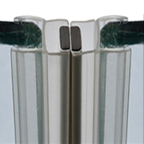 Magnetic Shower Door Seal for 4-6mm Glass Large Image