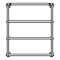 Maine 642 x 720mm Traditional Towel Rail (Includes Valves and Electric Heating Kit)