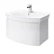 Malaga Contemporary Bathroom Suite - 4 Piece Profile Large Image