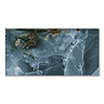 Malavita Large Format Polished Blue Onyx Marble Effect Wall and Floor Tiles - 600 x 1200mm
