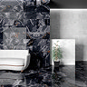 Malavita Polished Black Onyx Marble Effect Wall and Floor Tiles - 300 x 600mm