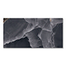 Malavita Polished Black Onyx Marble Effect Wall and Floor Tiles - 300 x 600mm