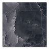 Malavita Polished Black Onyx Marble Effect Wall and Floor Tiles - 600 x 600mm