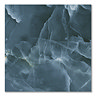 Malavita Polished Blue Onyx Marble Effect Wall and Floor Tiles - 600 x 600mm