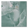Malavita Polished Green Onyx Marble Effect Wall and Floor Tiles - 600 x 600mm