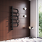 Malmo Designer Radiator 1200 x 500 Matt Black