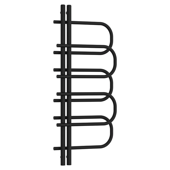 Malmo Designer Radiator 1200 x 500 Matt Black