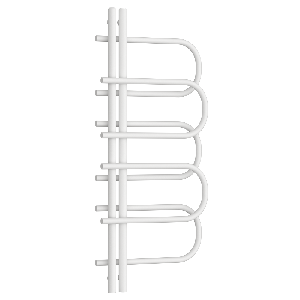 Malmo Designer WallMounted Radiator 1200 x 500mm Matt White