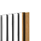 Malmo Oak Slatted Wall Panel End Trim - Tongued