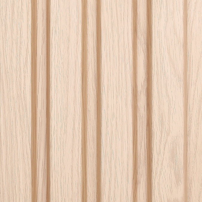 Malmo Oak Waterproof Slatted Wood Effect Wall Panels 2400 x 170mm (Pack of 3)