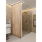 Malmo Oak Waterproof Slatted Wood Effect Wall Panels 2400 x 170mm (Pack of 3)