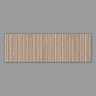 Malmo Slatted Wood Effect Wall Tiles - 315 x 100mm
