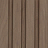 Malmo Walnut Waterproof Slatted Wood Effect Wall Panels 2400 x 170mm (Pack of 3)