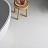 Mantilla White Gloss Rectified Large Format Wall & Floor Tiles - 600 x 1200mm