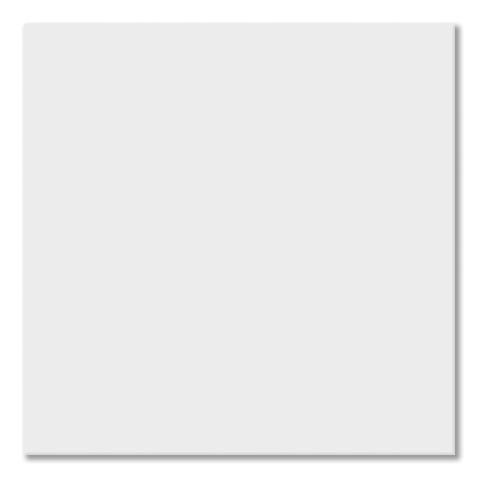 Mantilla White Gloss Rectified Wall & Floor Tiles - 750 x 750mm
