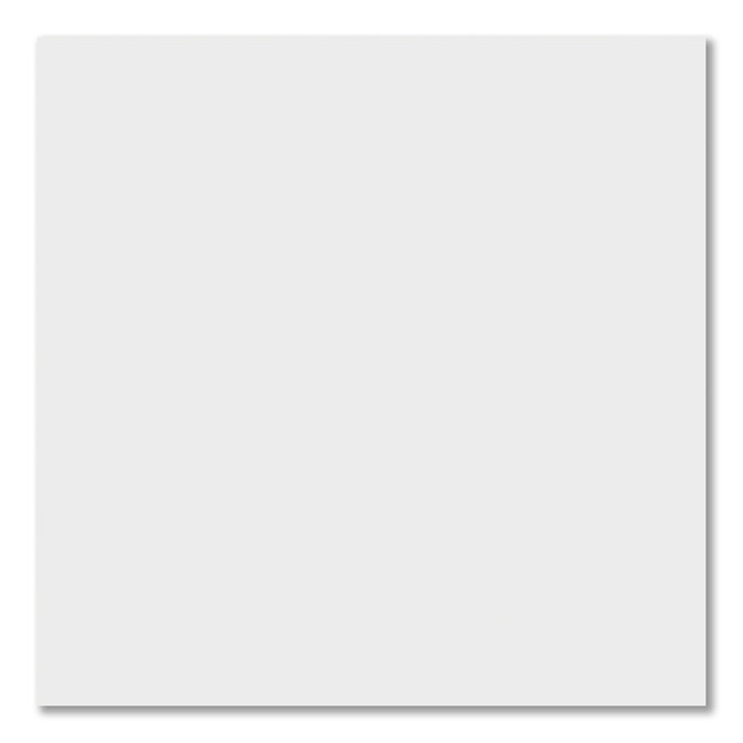 Mantilla White Matt Rectified Wall & Floor Tiles - 600 x 600mm
