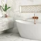 Marble & Gold Effect Mosaic Tile Sheet - Julien Macdonald - 300 x 300mm Profile Large Image