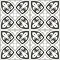 Marbury Grey Patterned Floor Tiles - 450 x 450mm Profile Large Image